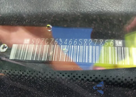 2006 Saturn Vue V6 z USA, uszkodzony, nr VIN 5GZCZ63466S827856